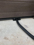 Garage EV Charging Cable Protector Safe Pass-Through Garage Cord Protector