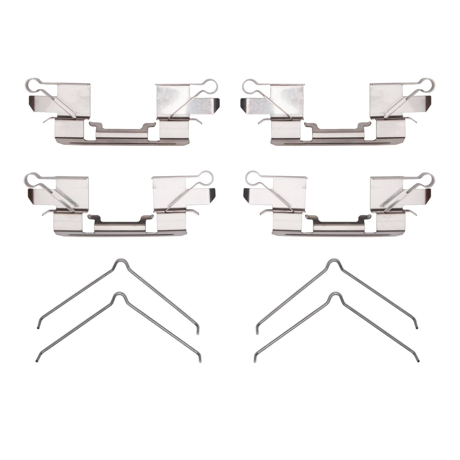 Nissan Leaf Front Disc Brake Pad Hardware Kit, 2011-2013