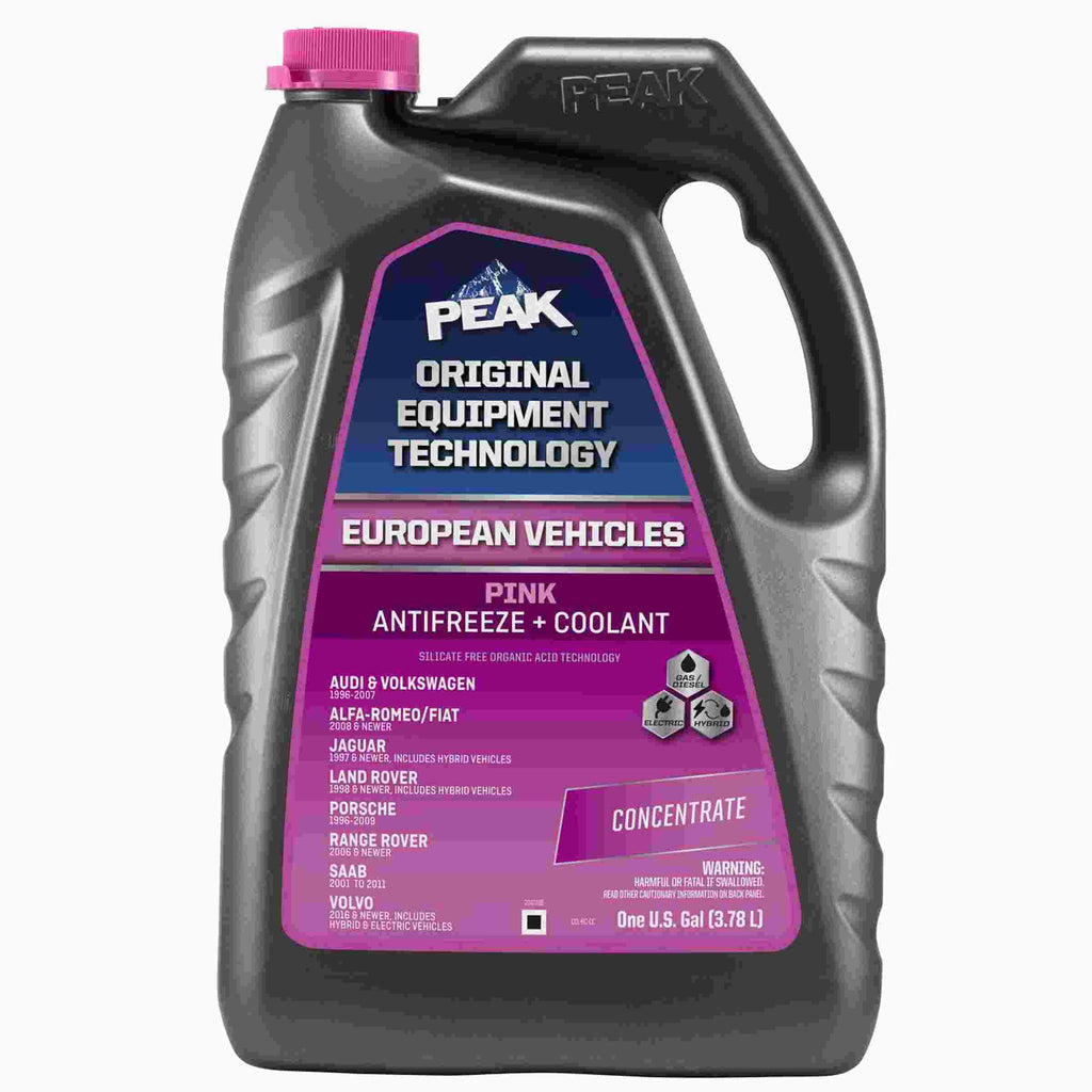 Fiat 500E Peak Pink Euro Vehicles Antifreeze Coolant