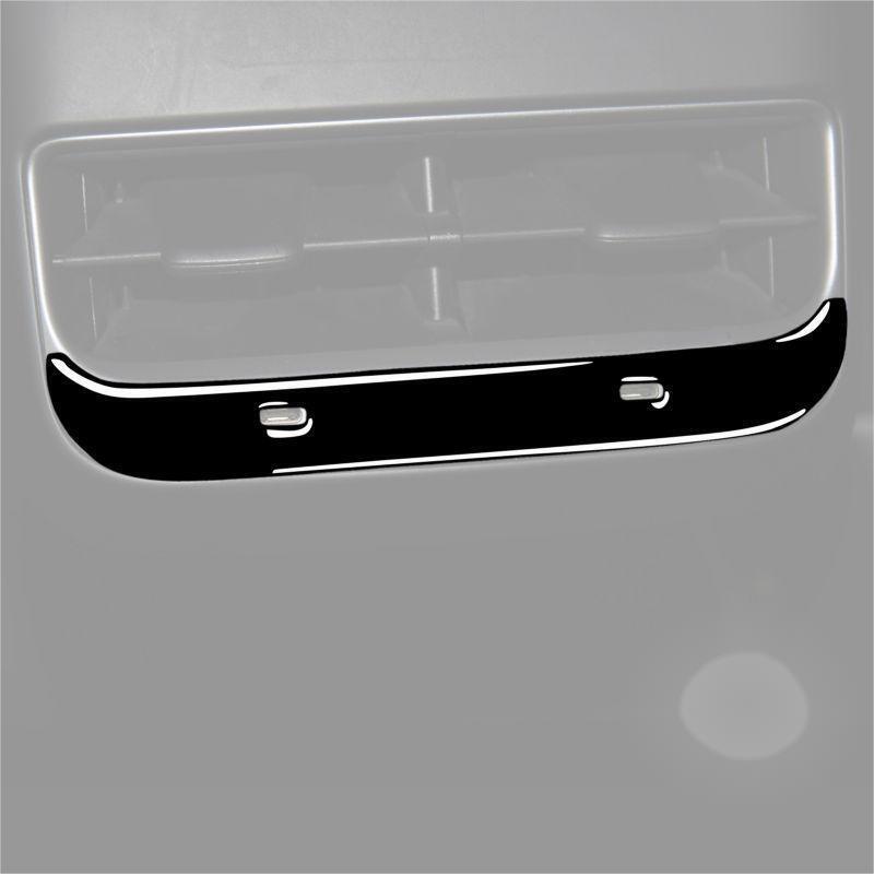 Tesla Model 3, Y Rear Vent, USB Piano Black Sticker Cover