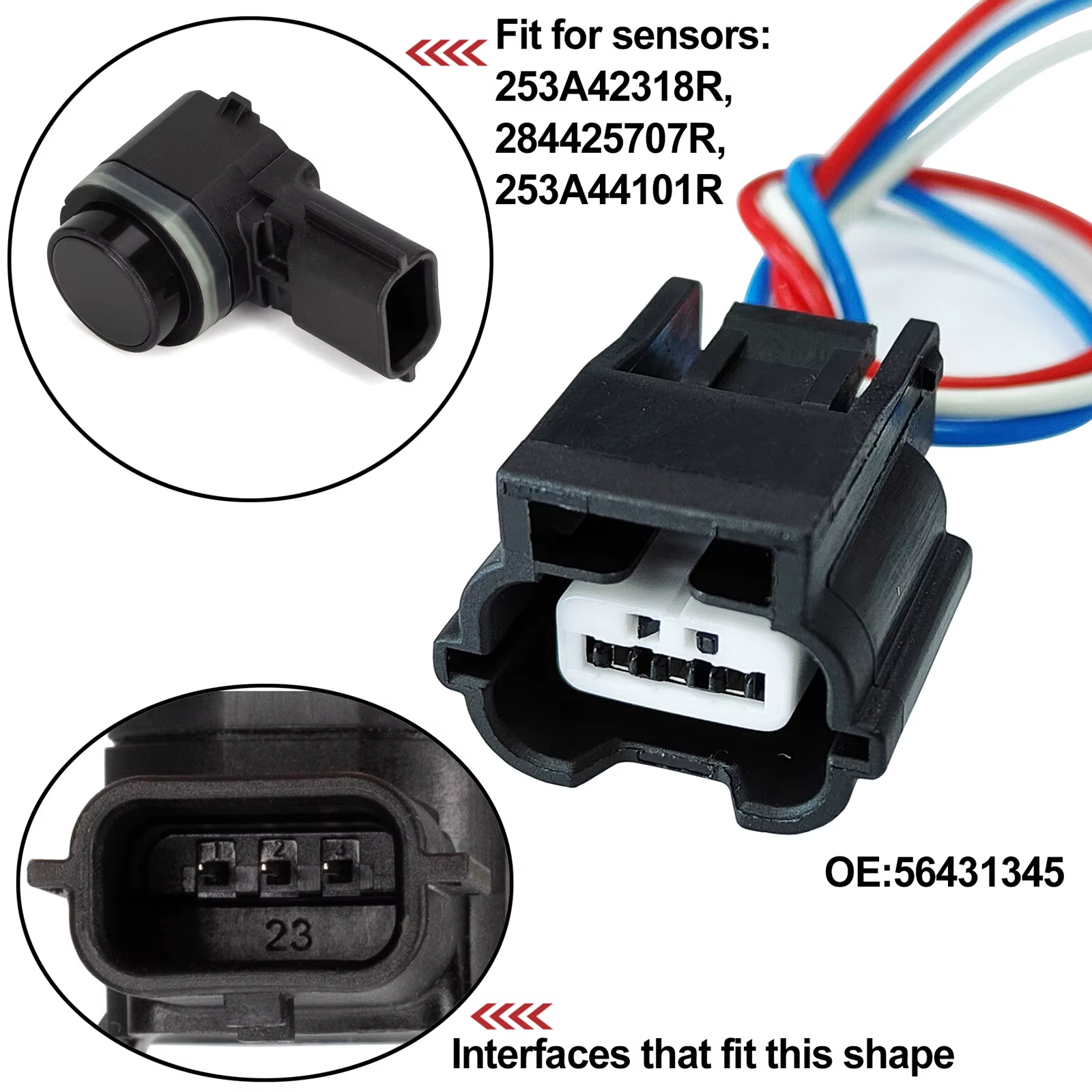 Nissan Leaf Parking Sensor Connector Pigtail Repair