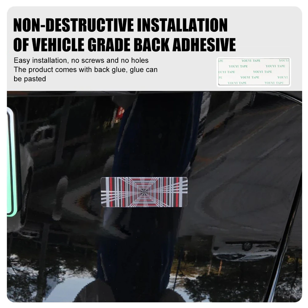 Tesla Plaid Emblem Badge Sticker, 3D Aluminum