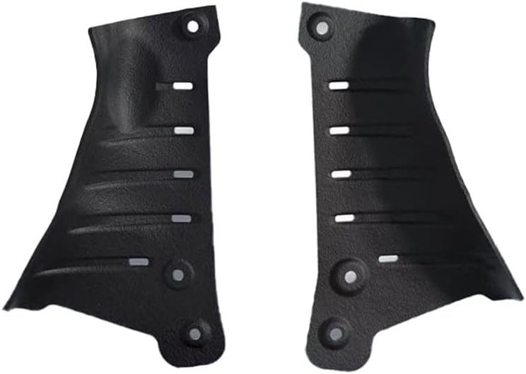 Tesla Model Y Battery Cooling Line Protection Guards, Coated Steel, Pair, 2021-2024