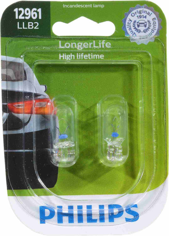 Chevy Volt License Light Bulbs, Long-life, 2-pack, 2011-2019