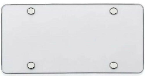 Mustang Mach-E Clear Flat Shield License Plate Cover