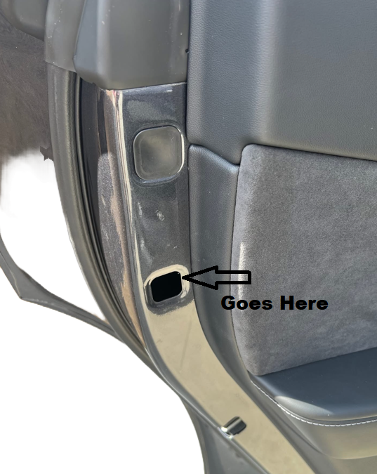 Tesla Model Y Rear Door Plugs Replacements, Set of 4, 2020-2025