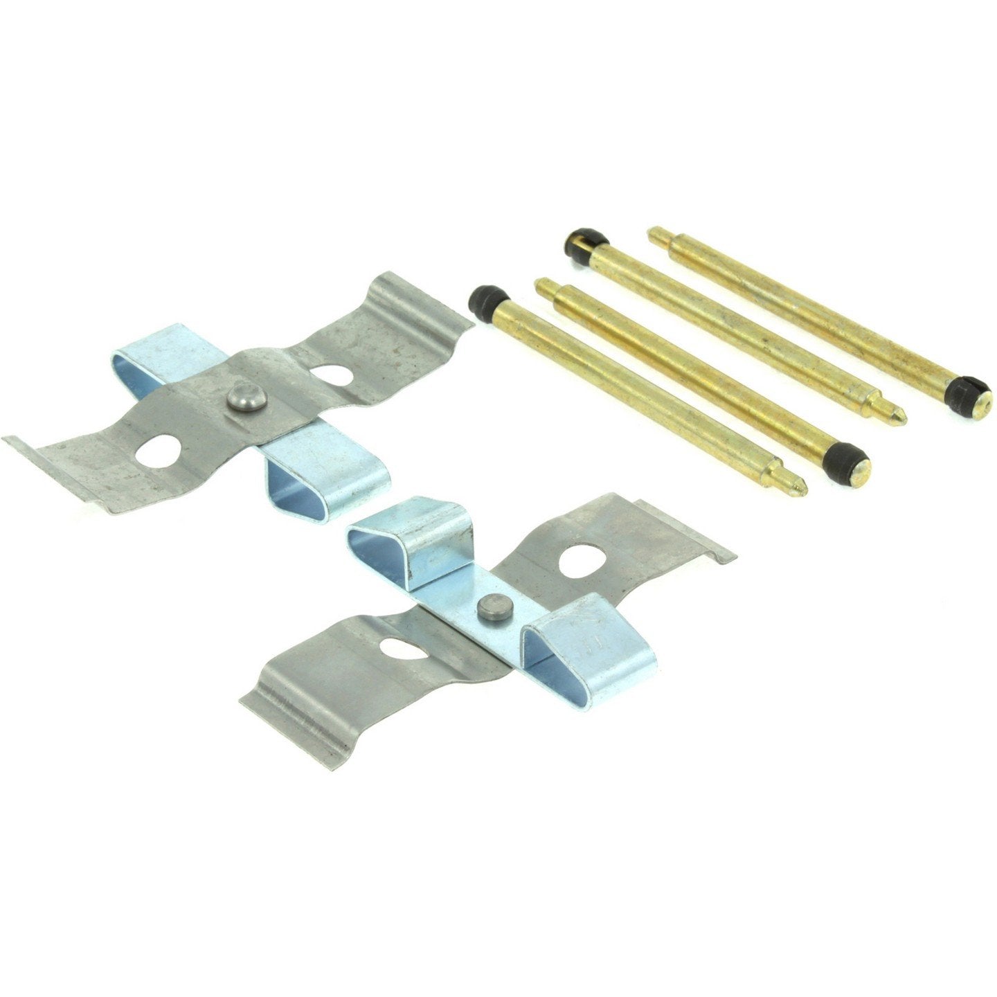 Tesla Model S Posi-Quiet Semi-Metallic Rear Brake Pads with Hardware, 2012-2019