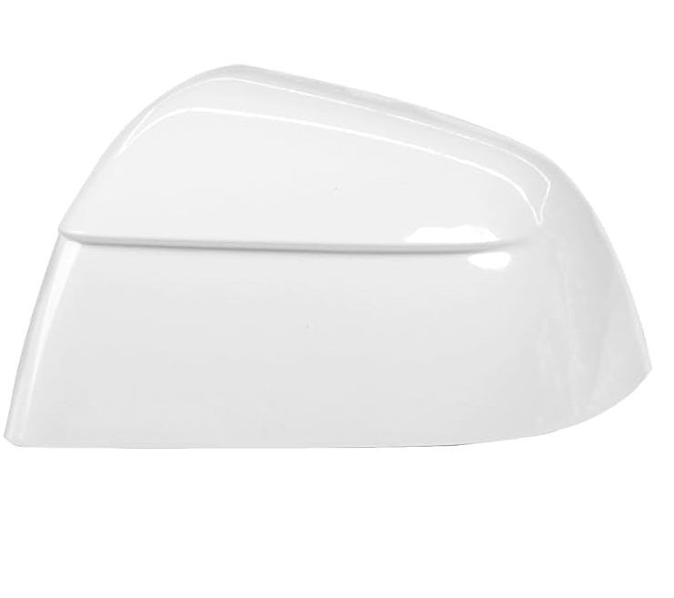 Tesla Model Y Juniper Left Outside Mirror Skull Cap, Pearl White, 2026
