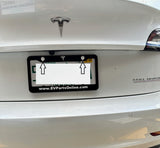 Tesla Model S, 3, X, Y License Plate Screw Cap Cover Kit, Painted Factory Color Pearl White PPSW