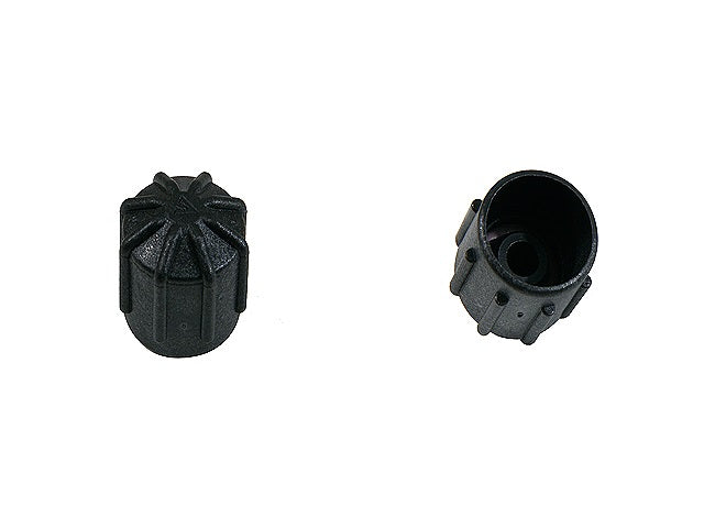 A/C Service Valve Fitting Cap, Pressure Side, 2014-2015