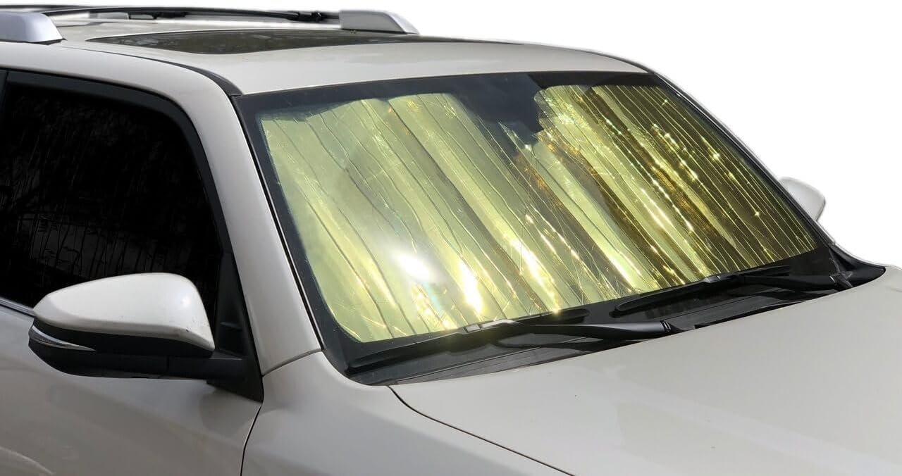 Sun Shade, Heatshield Custom-Fit Gold Series for Rivian R1S, 2022-2025