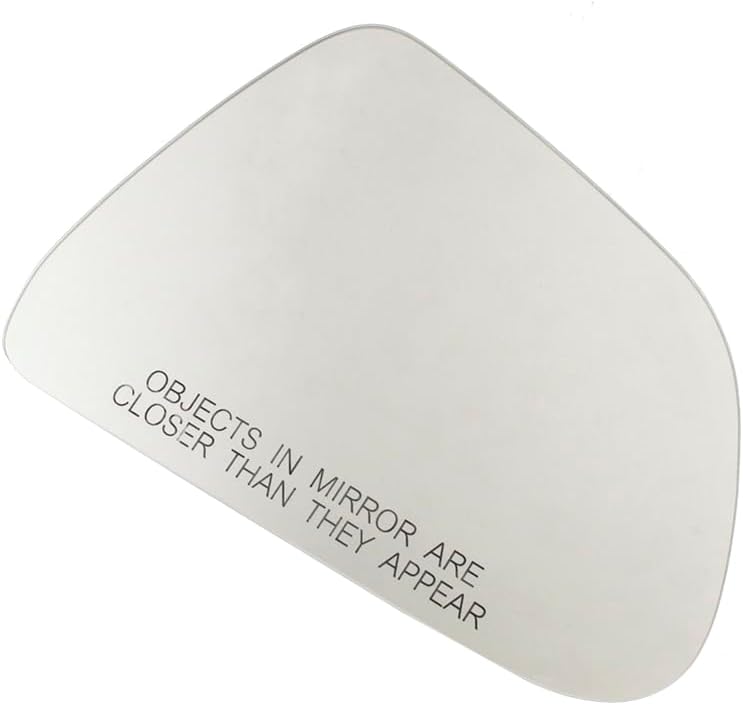 Tesla Model 3 Outside Mirror Glass Assembly, Right, Heated, W/ Wording, 2017-2023