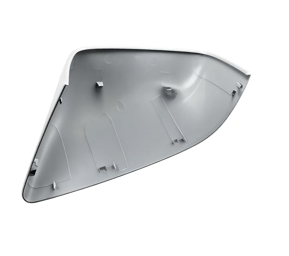 Tesla Model X Right Outside Mirror Skull Cap, Pearl White, 2016-2026