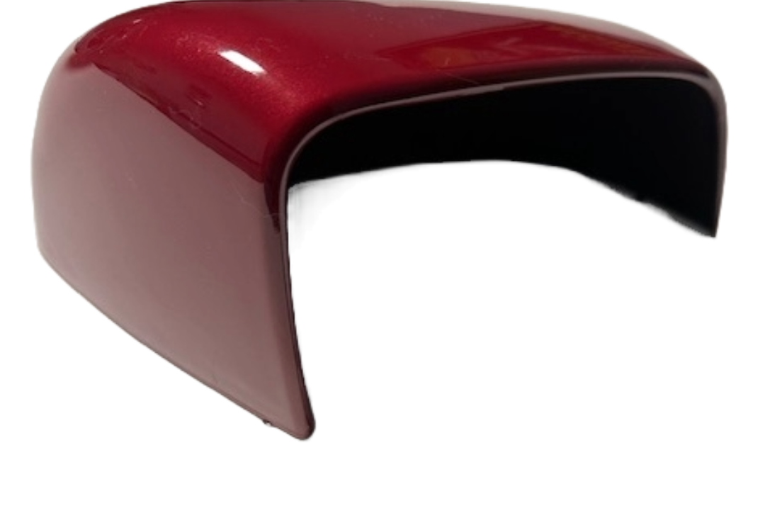Tesla Model Y Right Outside Mirror Skull Cap, Red, 2020-2024