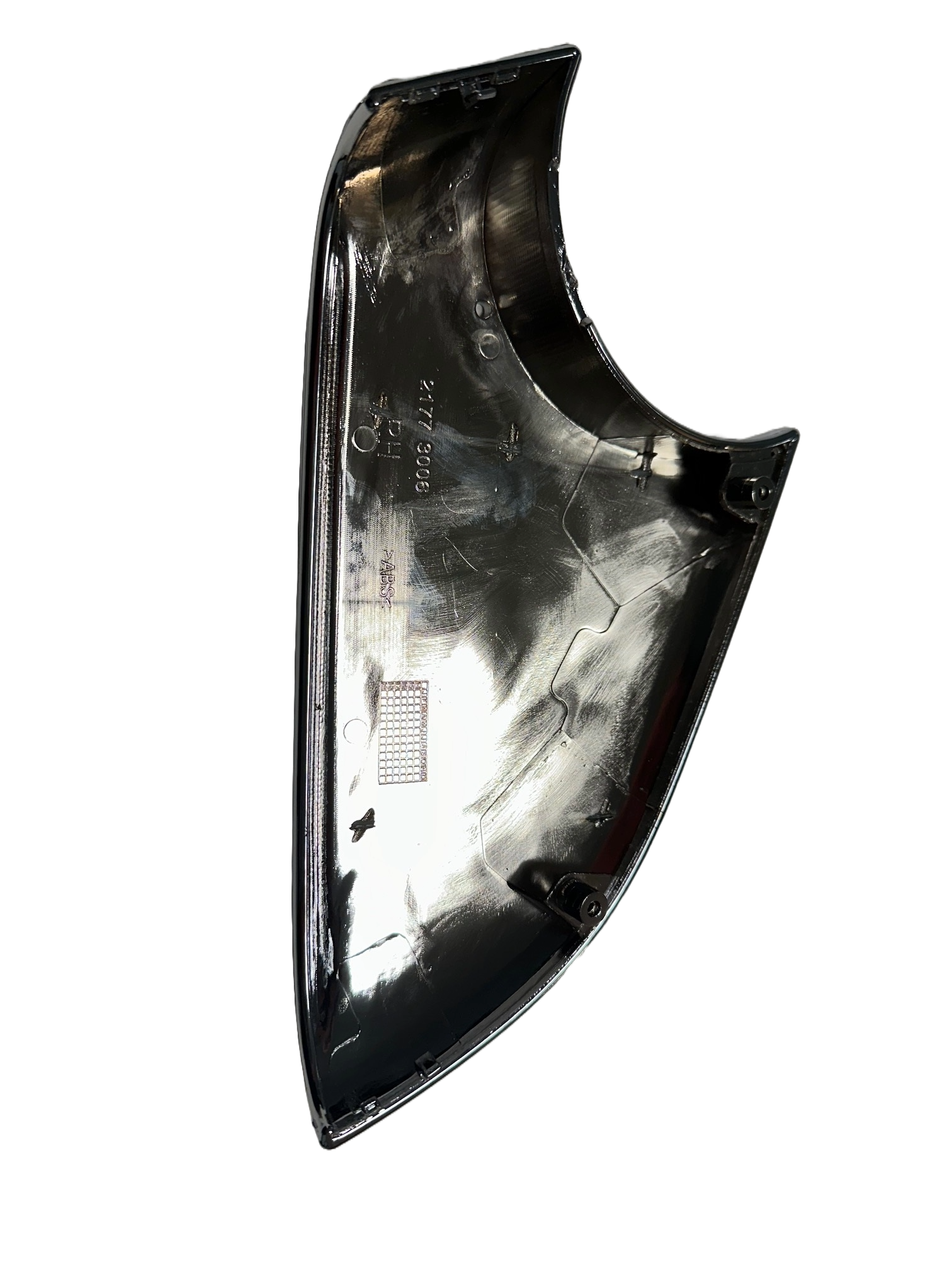 Tesla Model X Outside Mirror Lower Cover Cap, Chrome, Right, 2016-2021