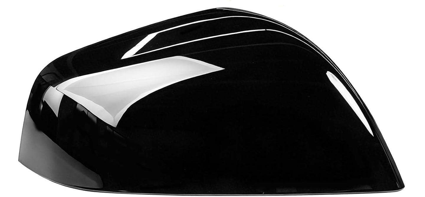 Tesla Model X Right Outside Mirror Skull Cap, Black, 2016-2026