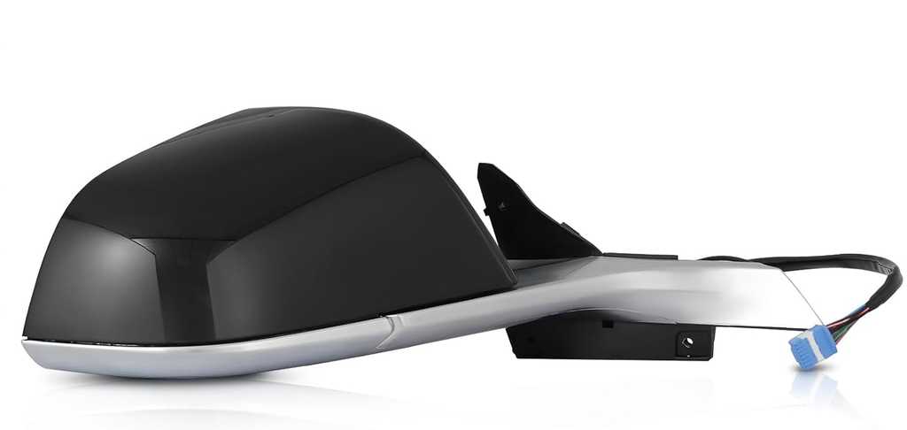 Tesla Model 3 Outside Mirror Assembly Right Side, Black, 2017-2020