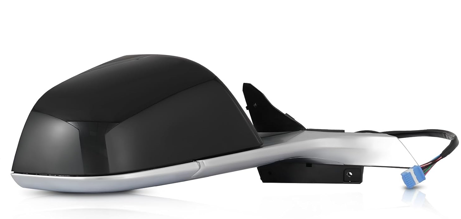Tesla Model 3 Outside Mirror Assembly Right Side, Black, 2017-2020