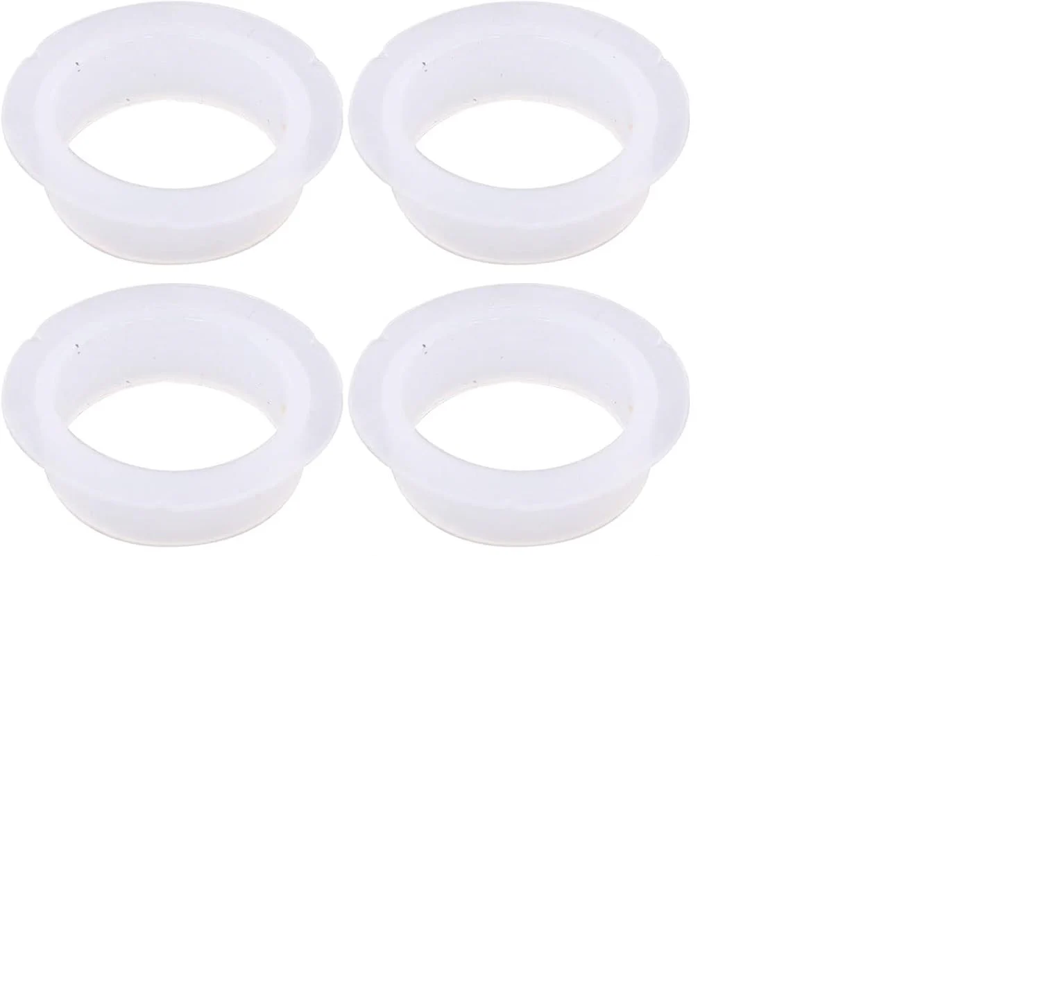 Tesla Model 3, Y, S, X Parking Assist Sensor O-Rings, Set of 4, White / Clear