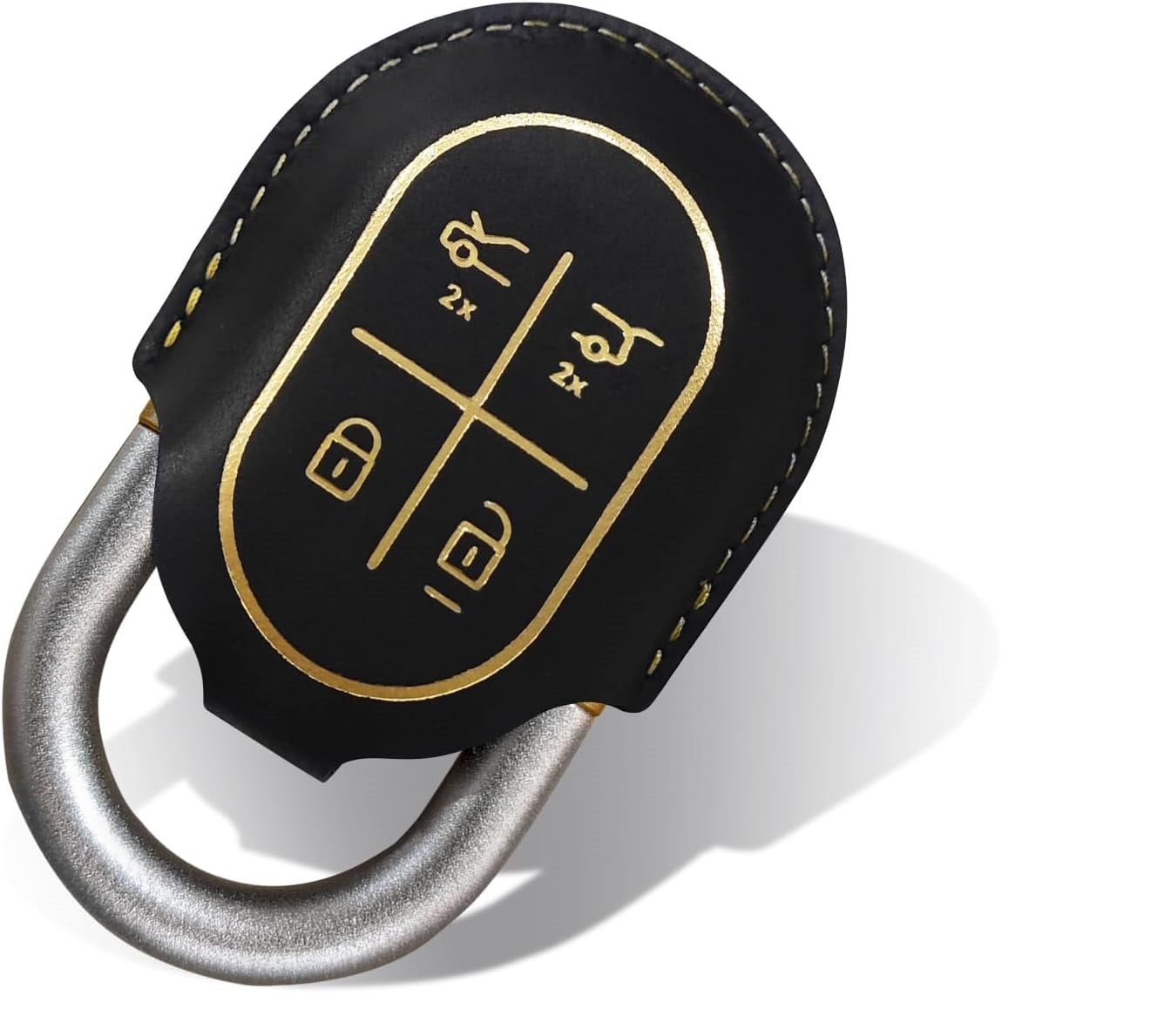 Key Fob Leather Case for Rivian R1S, 2022-2025