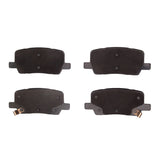 Tesla Model S DFC 5000 Ceramic Low-Metallic Rear Disc Brake Pads, 2021-2023