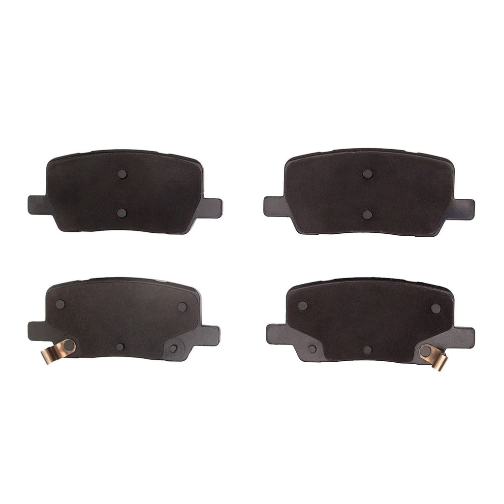 Tesla Model X DFC 5000 Ceramic Low-Metallic Rear Disc Brake Pads, 2021-2024