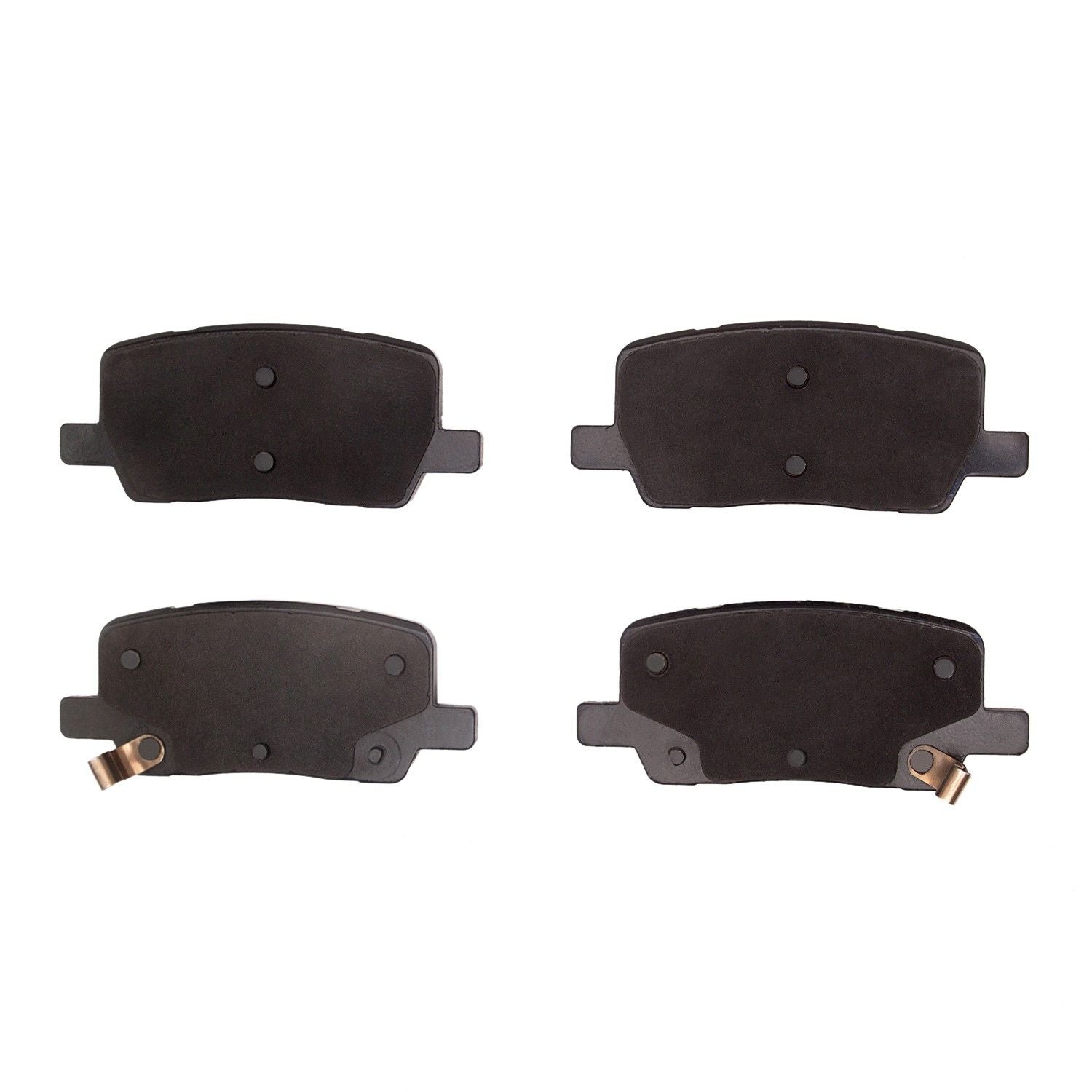 Tesla Model X DFC 5000 Ceramic Low-Metallic Rear Disc Brake Pads, 2021-2024