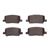 Tesla Model S DFC 5000 Ceramic Low-Metallic Rear Disc Brake Pads, 2021-2023