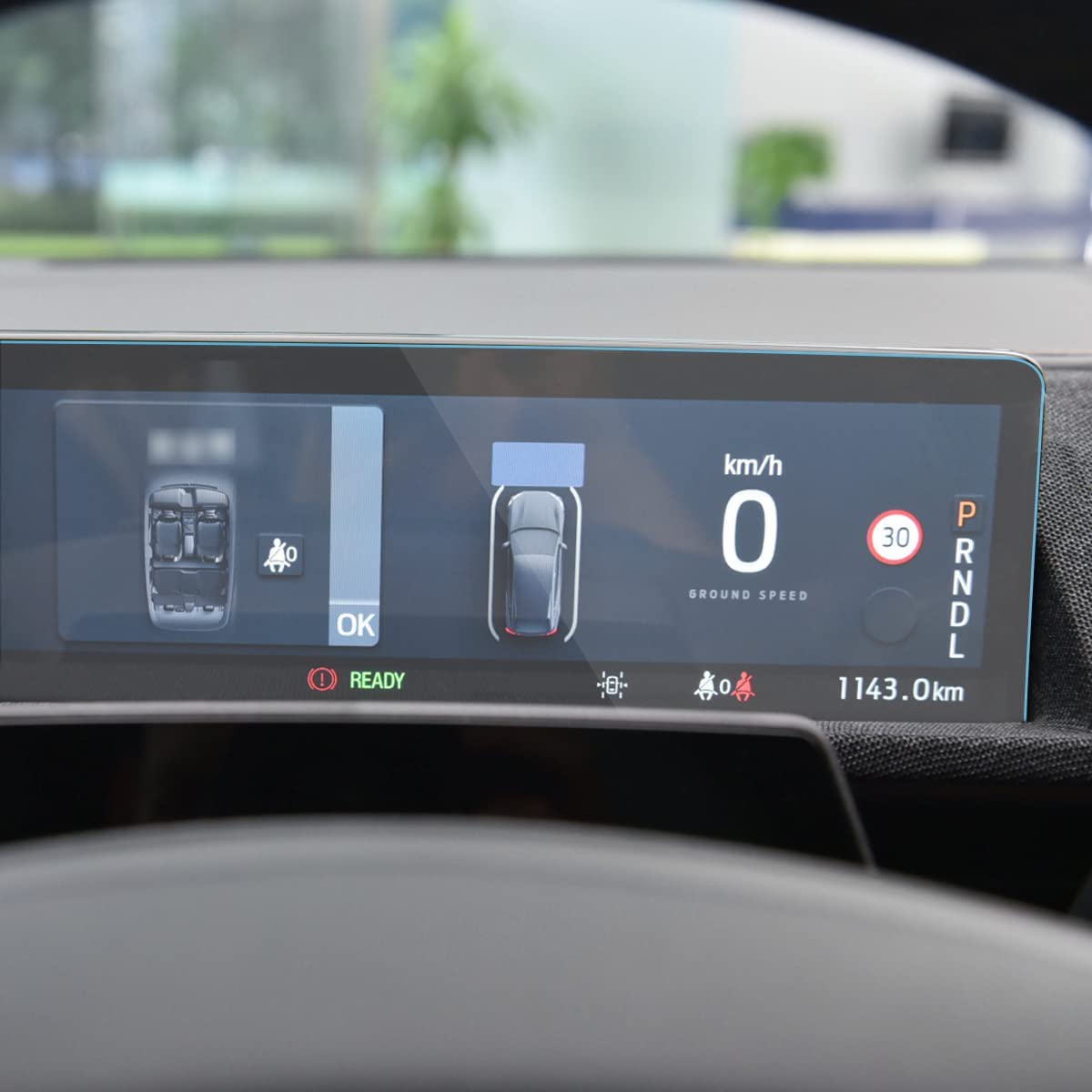 Mustang Mach-E Screen Protectors Navigation & Dash Clear HD, 9H, 2021-2024