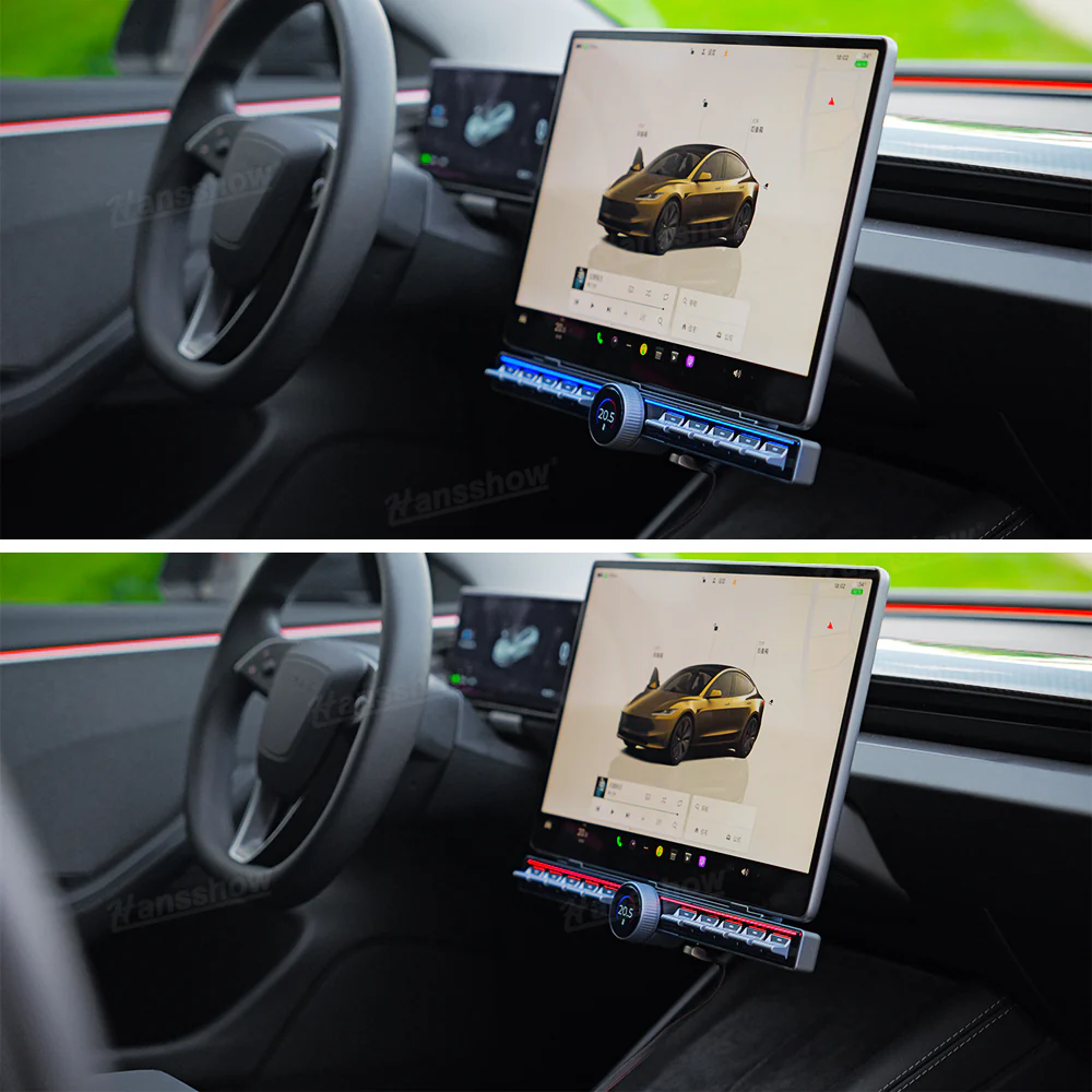 Tesla Model 3, Y Center Console Physical Control Button Multiple Functions, 2020-2025