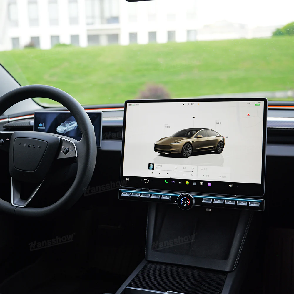 Tesla Model 3, Y Center Console Physical Control Button Multiple Functions, 2020-2025