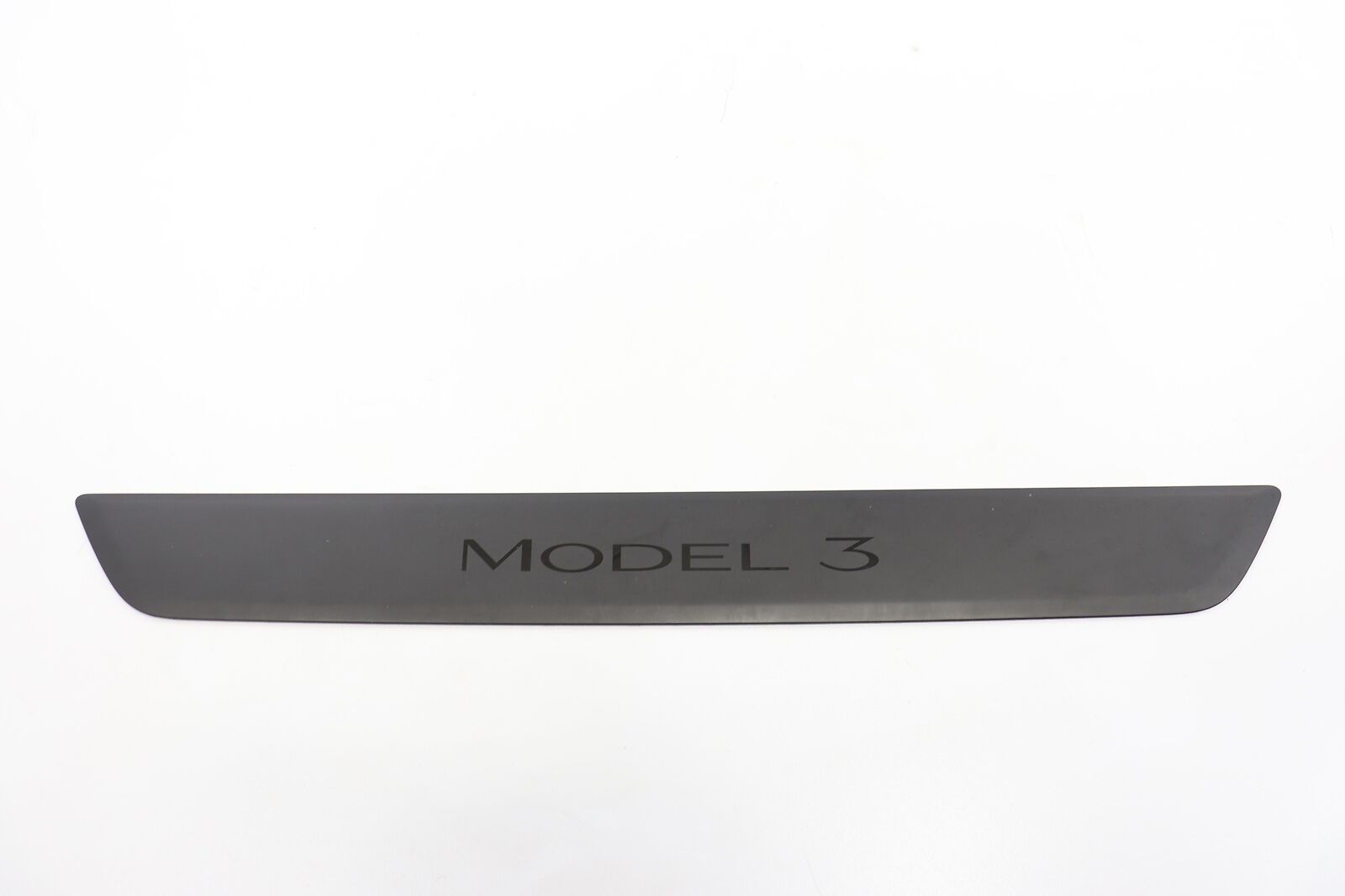 Tesla Model 3 Front Door Sill Plate Trim Panel, Black, 2017-2023
