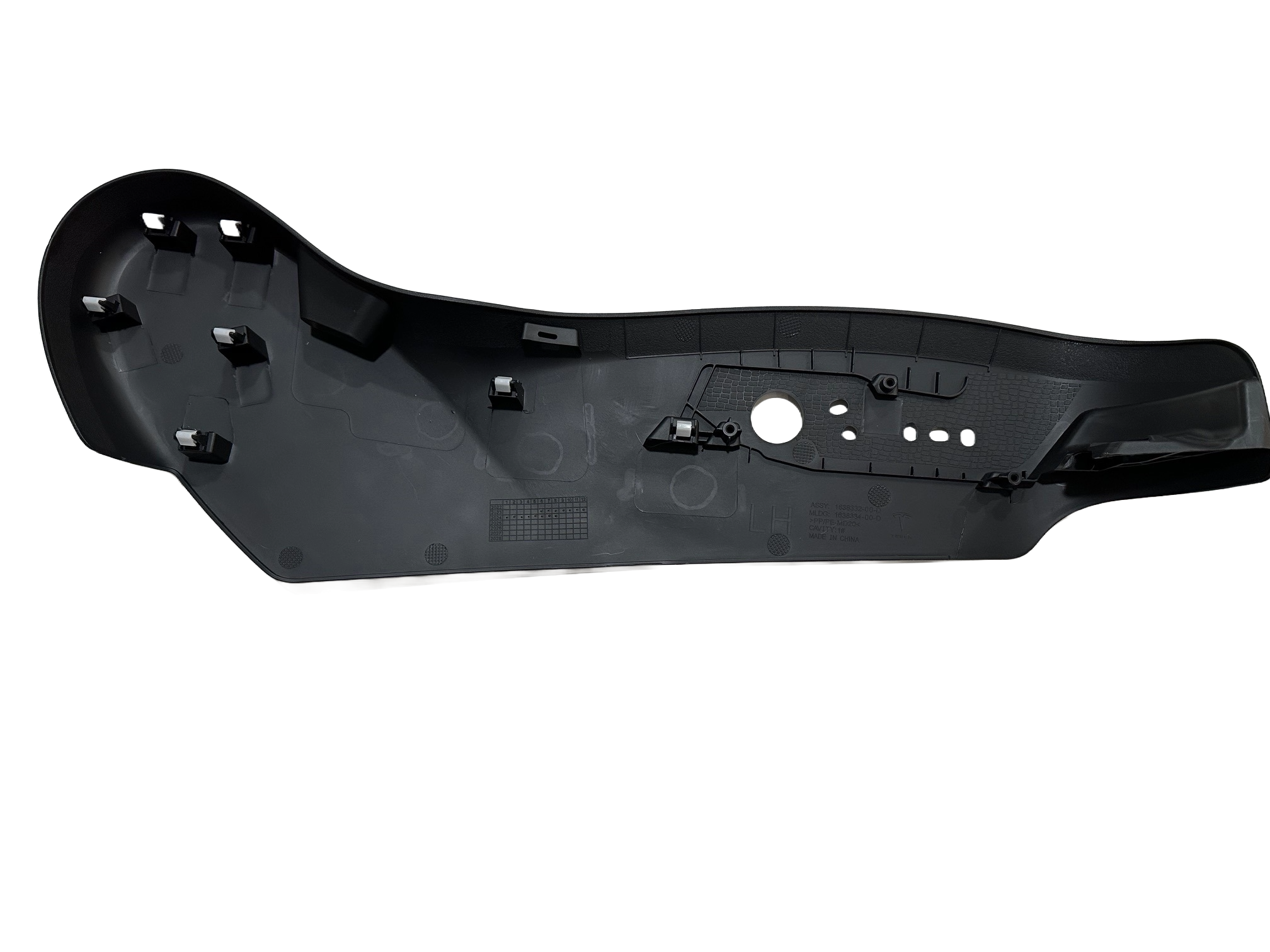 Tesla Model Y Front Seat Side Outer Trim Panel, Left, 2020-2024