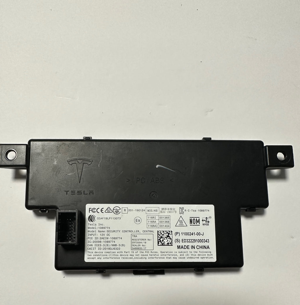 Tesla Model 3, Y Security Controller Module Unit, 2017-2022