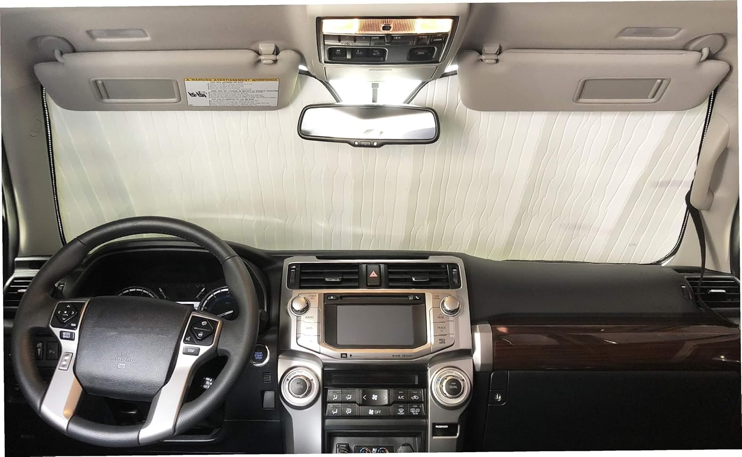 Sun Shade, Heatshield Custom-Fit Silver Series for Rivian R1T, 2022-2025