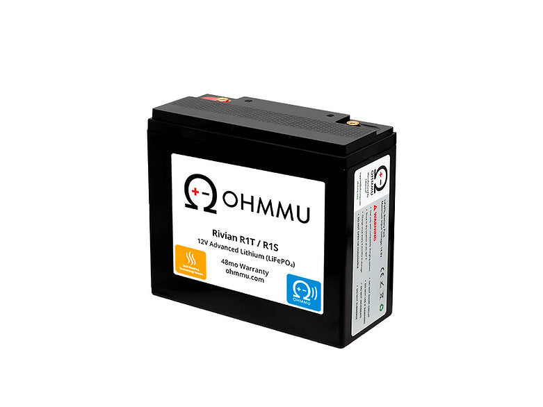 12-Volt Lithium Battery for Rivian (Choose Dual or Single 12V)