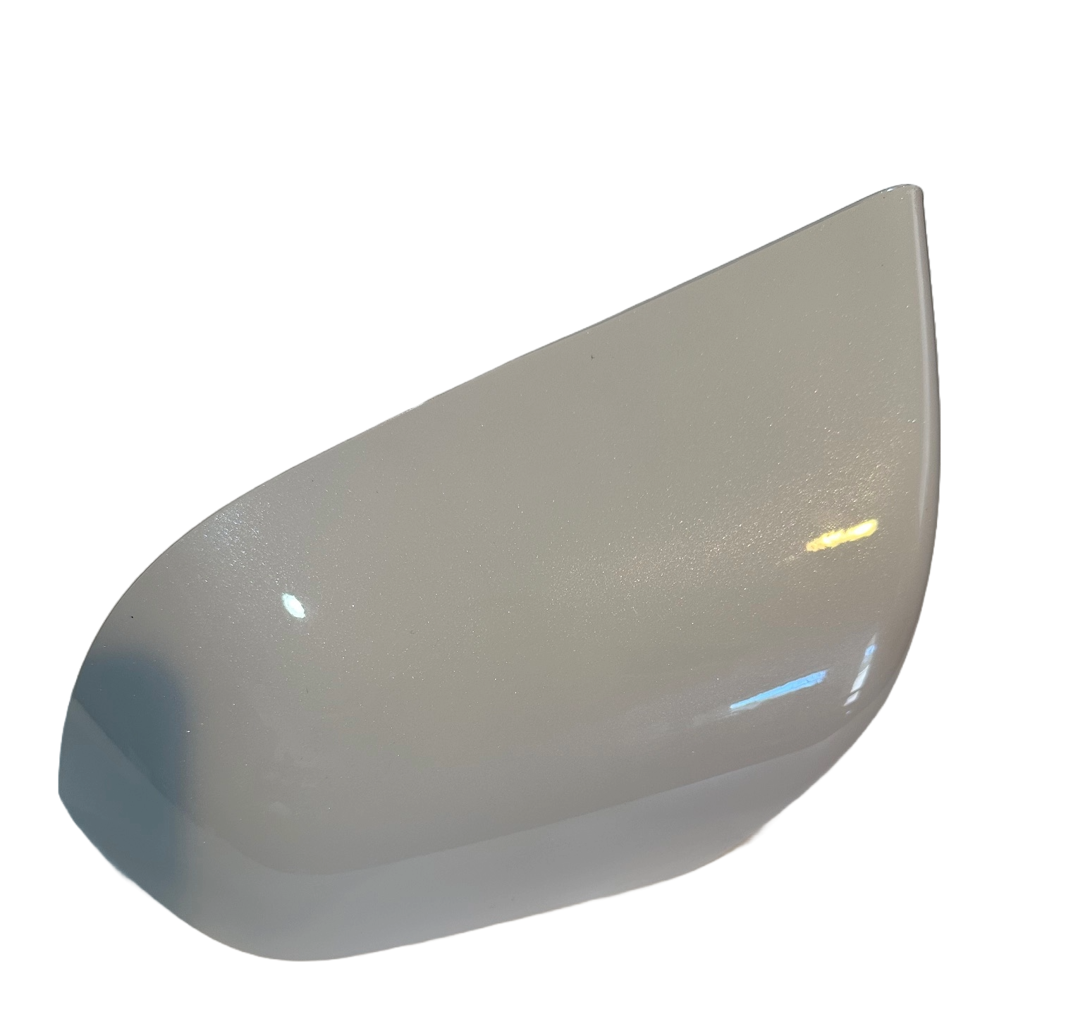 Tesla Model 3 Left Outside Mirror Skull Cap, Pearl White, 2017-2026