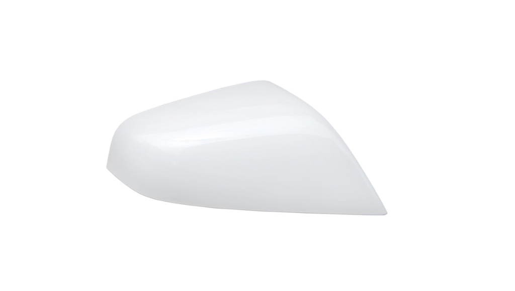 Tesla Model S Right Outside Mirror Skull Cap, Pearl White, 2012-2021
