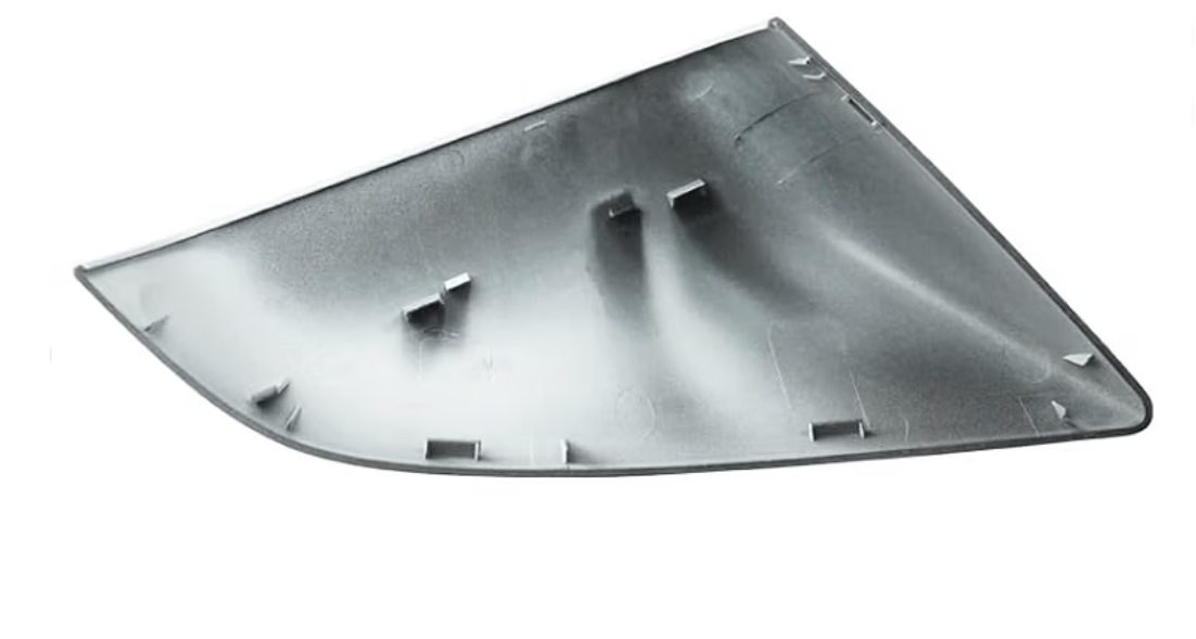 Tesla Model S Right Outside Mirror Skull Cap, Pearl White, 2012-2021