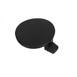 Tesla Model S Front Bumper Tow Hook Cover Cap, Solid Black, 2021-2024