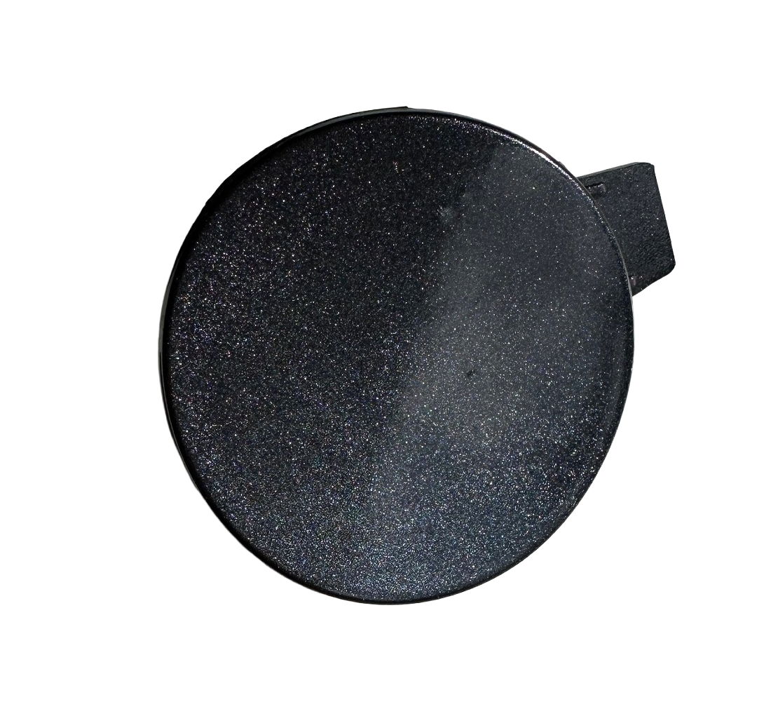 Tesla Model Y Juniper Front Bumper Tow Hook Cover Cap, Stealth Gray, 2025-2026