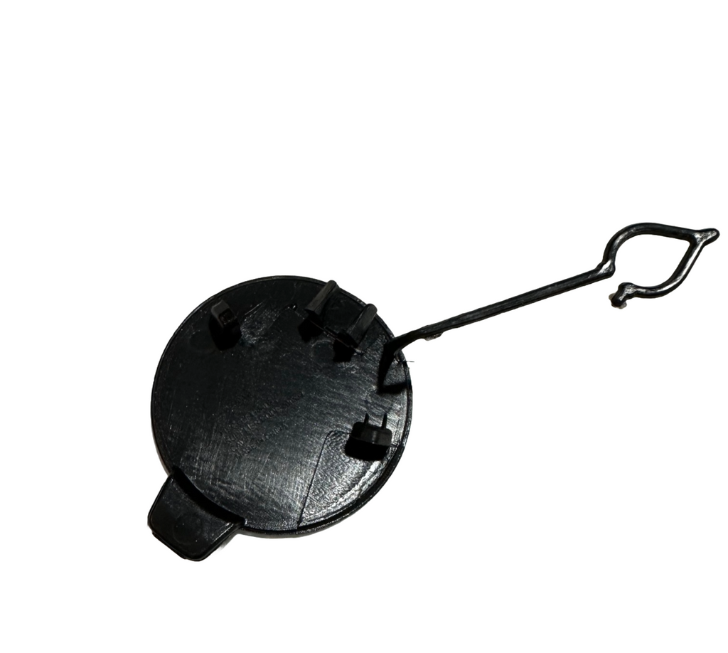 Tesla Model 3 Highland Rear Bumper Tow Hook Cover Cap, Deep Blue Metallic, 2024-2026