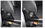 Smart Car Fortwo Side Seat Adjustment Epoxy Stickers