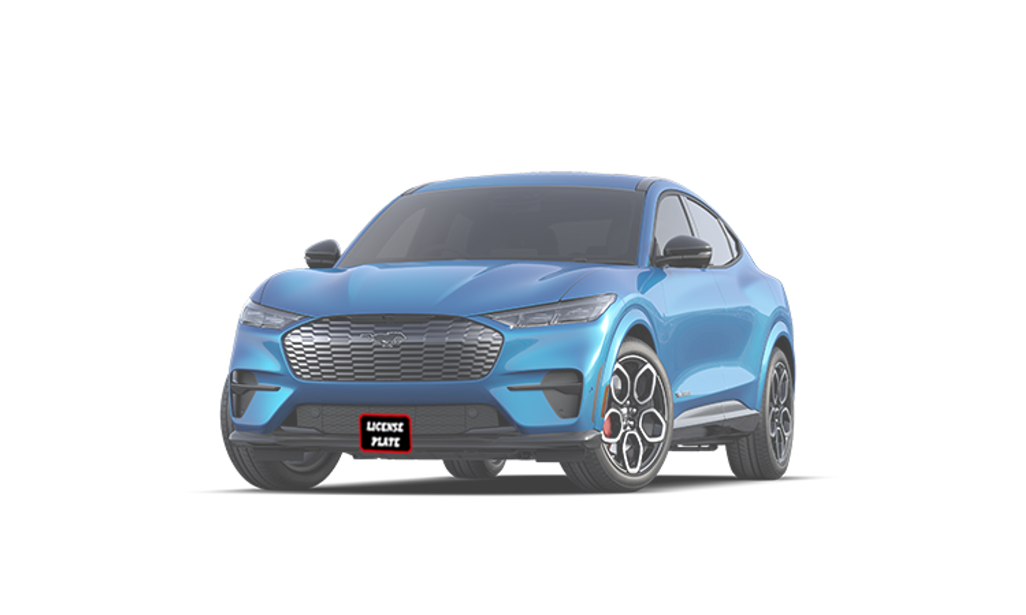 Mustang Mach-E GT Quick-Release Front License Plate Bracket, 2021-2025