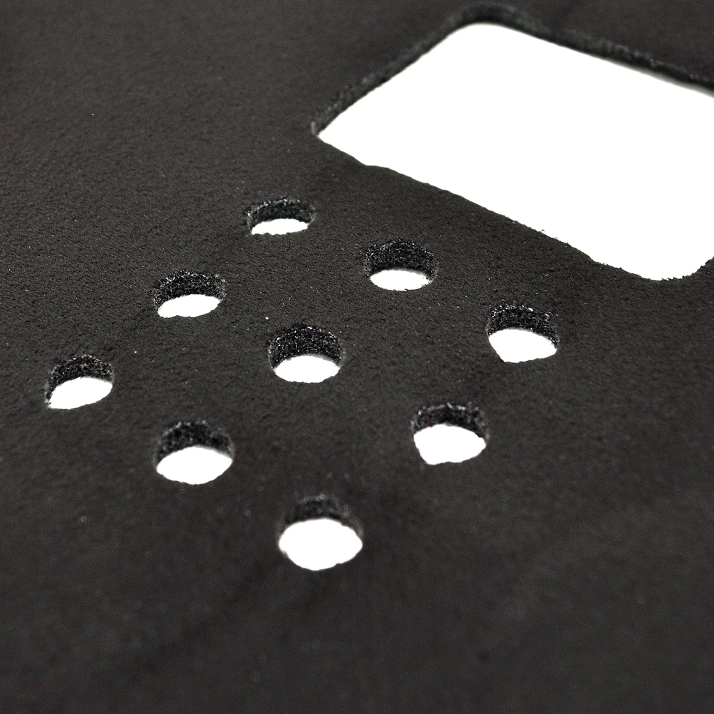 Tesla Model X Dash Mat, Black Suede, 2016-2021