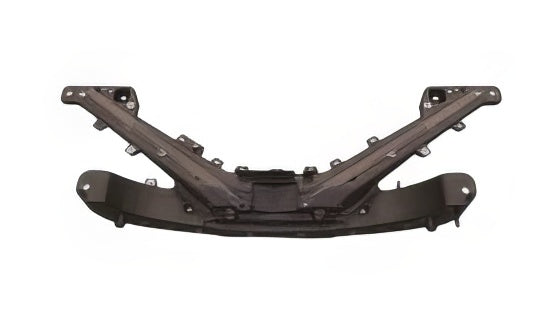 Autoup Front Radiator Support Bumper Frame Carrier For Tesla Model 3 2017-2023 - Black Plastic