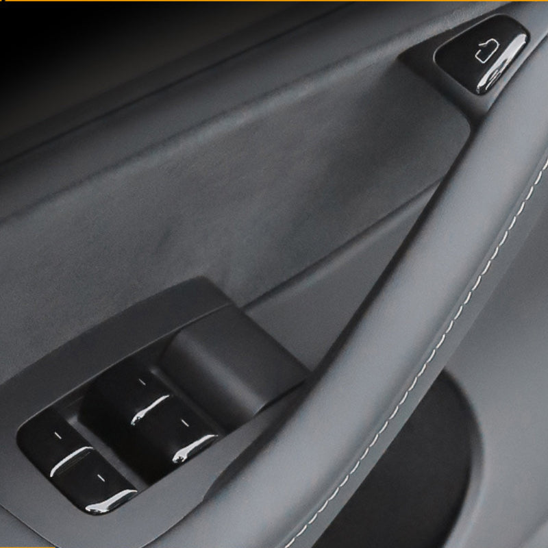 Tesla Model 3, Y Door Open Window Switch Stickers, 2021-2023