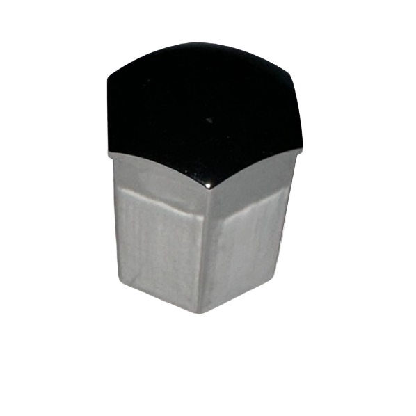 Tesla Model S, X Tall Lug Nut Cap, Chrome, 2012-2021