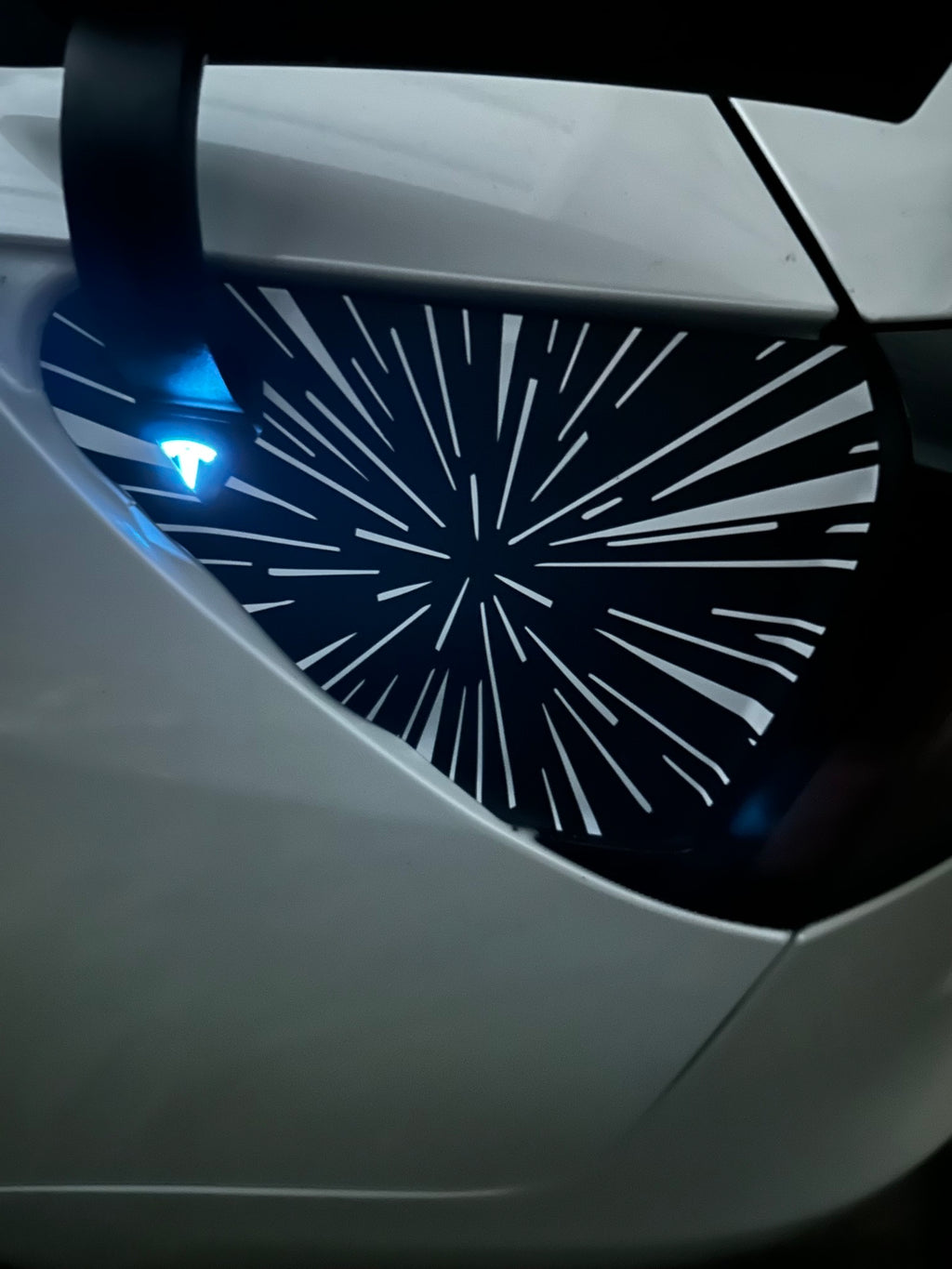 Tesla Model 3, Y Charging Port Rain, Dust, Protector, Silicone, Time Space Tunnel Edition