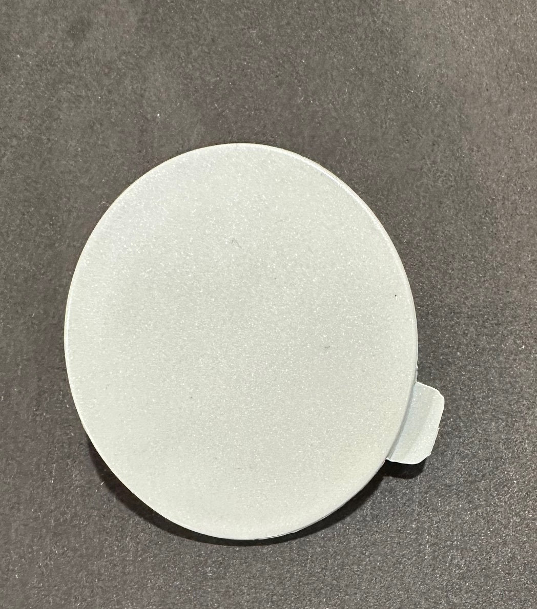 Tesla Model 3 Highland Standard Front Bumper Tow Hook Cover Cap, Pearl White, 2024-2026